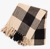 Sass &Belle: Black Gingham Throw - Sass & Belle