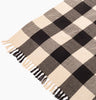 Sass &Belle: Black Gingham Throw - Sass & Belle