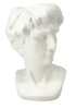 Sass & Belle: Small Greek Head Vase White