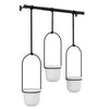 Umbra: Triflora Hanging Planter - White/Black