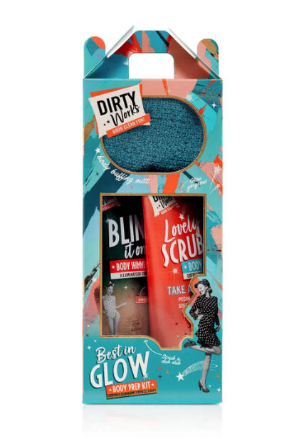 Dirty Works: Best In Glow Body Prep Kit