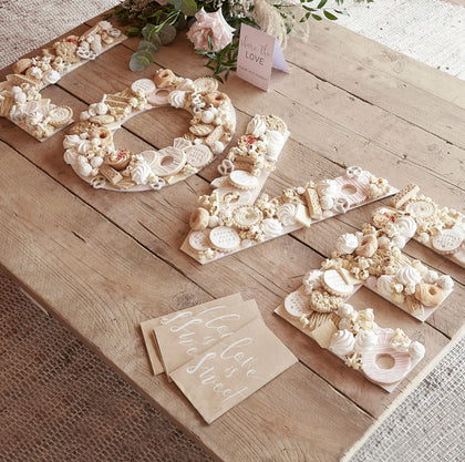 Ginger Ray: Love Wedding Grazing Table Kit