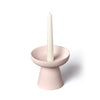 Aery Living: Porcini Candle Holder Medium - Soft Pink