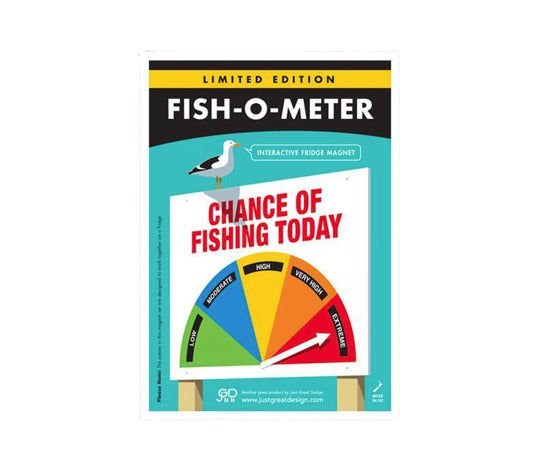 Fish-O-Meter - Fridge Magnet