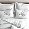 Splosh: Wedding Hubby Wifey Pillowcase Set