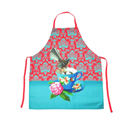 Fantail Kitchen Apron - Blue - AM Trading