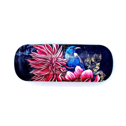 Tui Flowers Glasses Case with Cloth
