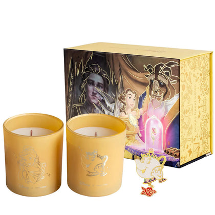 Short Story: Disney Candle Twin Pack - Belle & Mrs Potts & Chip - Beauty and the Beast