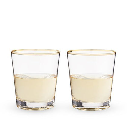 Gilded Glass Tumbler Set - Twine