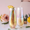 Luster Stemless Champagne Flute Set - Twine