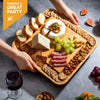 Bamboo Cheese Board Four Piece Set