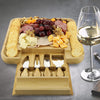 Bamboo Cheese Board Four Piece Set