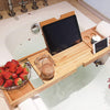 Expandable Bamboo Bathtub Tray