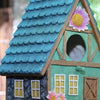 Colourful Resin Bird House For Nesting