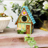 Colourful Resin Bird House For Nesting