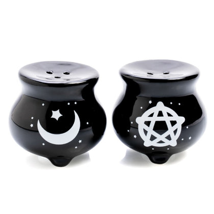 Flavour Mates: Witches’ Brew Cauldron - Salt & Pepper Set