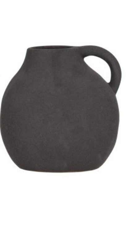 Academy: Dark Grey Walt Vase - 14.5cm