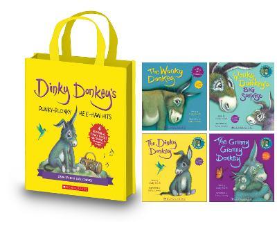 Dinky Donkey's Plinky-Plonky Hee Haw Hits (Gift Bag of Books) by Craig Smith