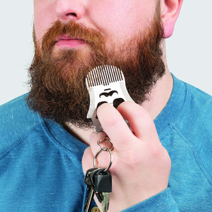 Kikkerland: Beard Comb Tool