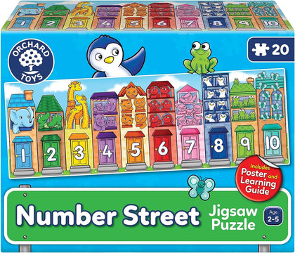 Orchard Toys: Number Street - Jigsaw Puzzle Set