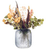 Sass & Belle: Glass Bobble Vase - Grey (16x20cm)