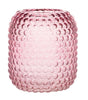 Sass & Belle: Glass Bobble Vase - Pink (16x20xm)