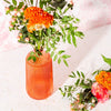 Sass & Belle: Tall Fluted Glass Vase - Amber