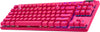 Logitech G PRO X TKL LIGHTSPEED Gaming Keyboard (Magenta) (PC)