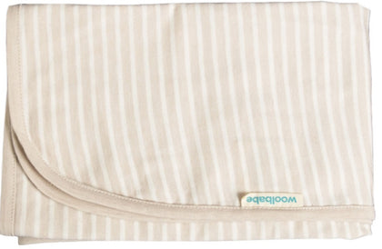 Woolbabe: Merino/Organic Cotton Swaddle Blanket - Dune