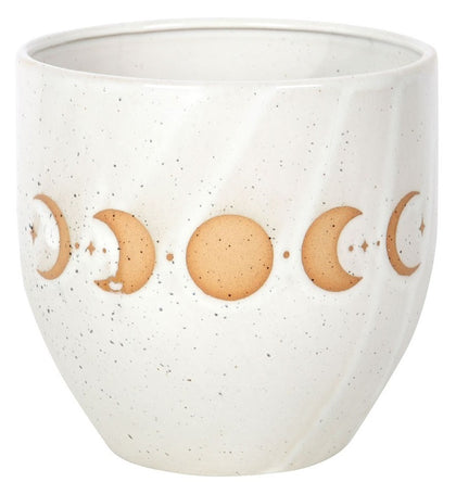 Moon Phase: Phase De Lune Plant Pot