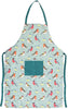 Garden Bird Cotton Apron