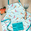 Garden Bird Cotton Apron