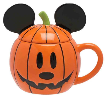 Disney: Mug With Lid - Mickey Pumpkin