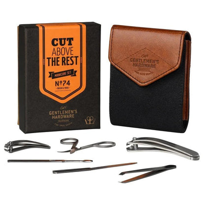 Gentlemen's Hardware: Manicure Set - Charcoal