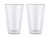 Maxwell & Williams: Blend Double Wall Conical Cup Set (400ml) (Set of 2)