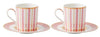Maxwell & Williams: Teas & C's Regency Demi Cup & Saucer Set - Pink (100ml) (Set of 2)
