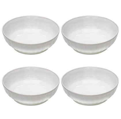 Ladelle: Marguerite White Bowl - 18cm (Set of 4)