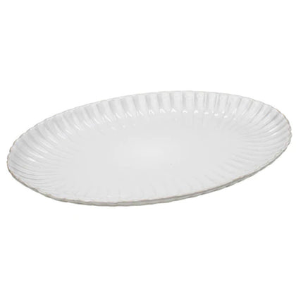 Ladelle: Marguerite White Oval Platter