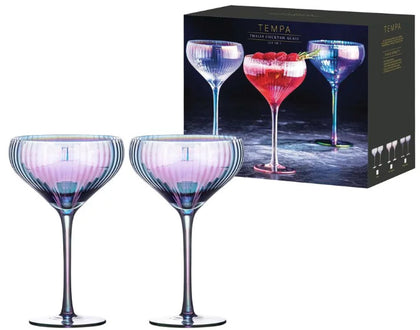 Tempa: Thalia Black Pearl Cocktail Glass (Set of 2)