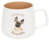 Splosh: I Love My Pet Mug - Frenchie