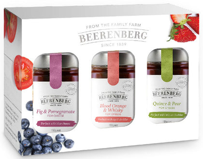 Beerenburg: Cheese Condiments Gift Pack - 3 x 190g