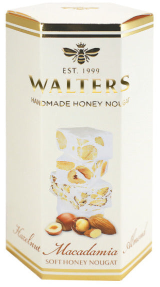 Walters: Hazelnut, Macadamia & Almond Nougat Gift Box - 120g