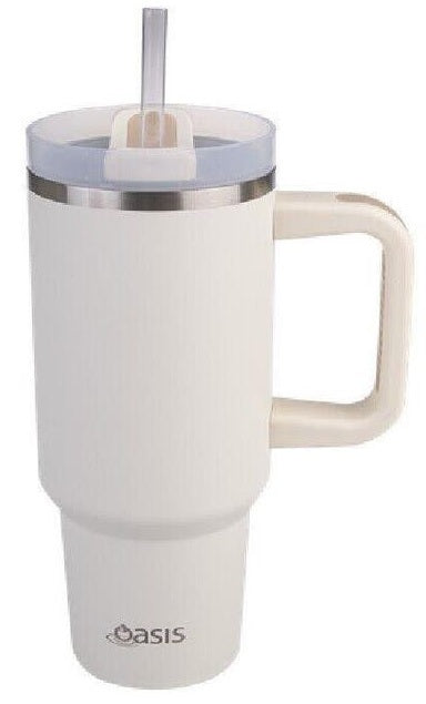 Oasis: Insulated Commuter Travel Tumbler - Alabaster (1.2L)