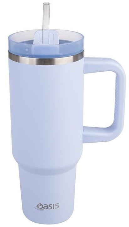 Oasis: Insulated Commuter Travel Tumbler - Periwinkle (1.2L)