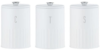 Maxwell & Williams: Astor Canister Set - White (Set of 3)