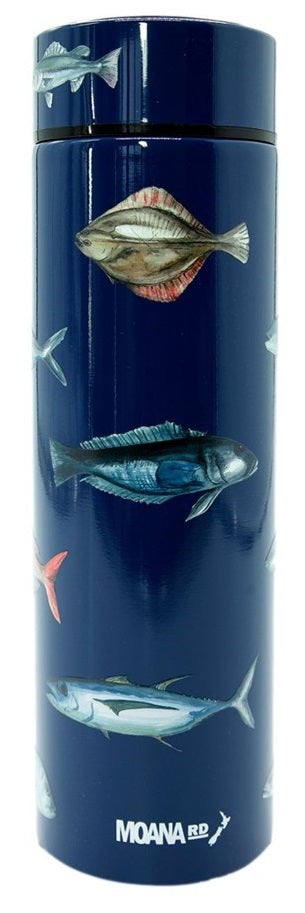 Moana Road: Water Bottle - NZ Fishing Club (500ml)