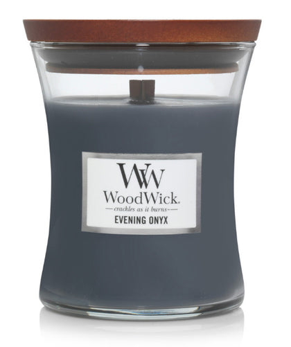 Woodwick Candle - Evening Onyx (Medium)