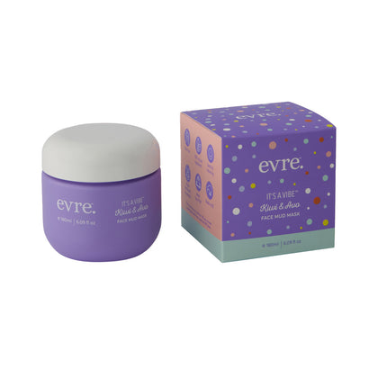 Evre: It's A Vibe - Kiwi & Avo Face Mud Mask (180ml)