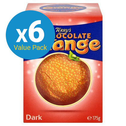 Terry's Dark Chocolate Orange (157g) (6 Pack)