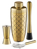 Maxwell & Williams: Cocktail & Co Lafayette Cocktail Set - Gold (4pc Set) (4 Piece Set)